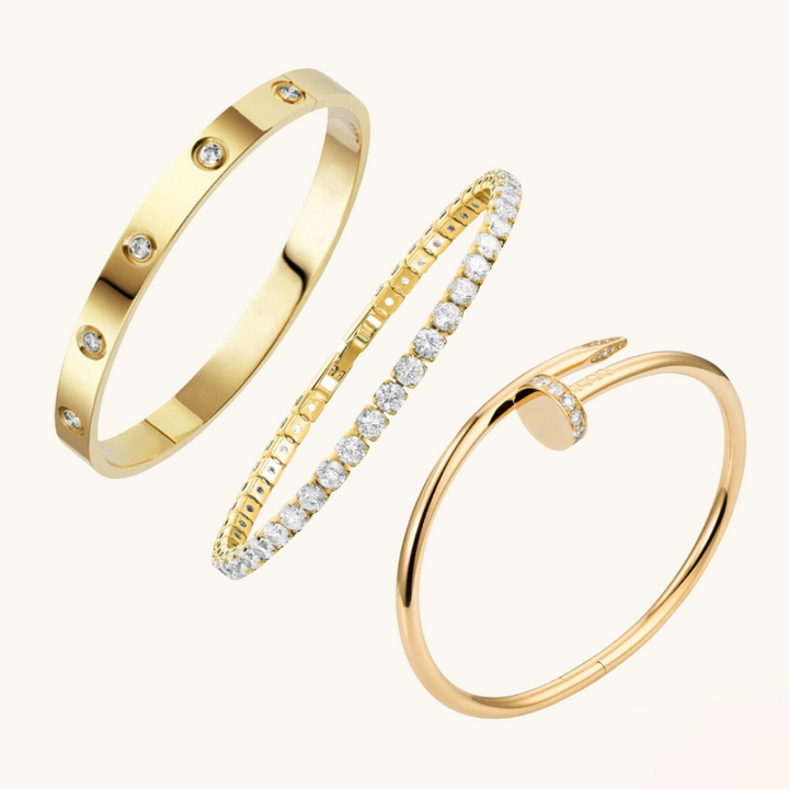 Ensemble 3 bracelets « Julia »