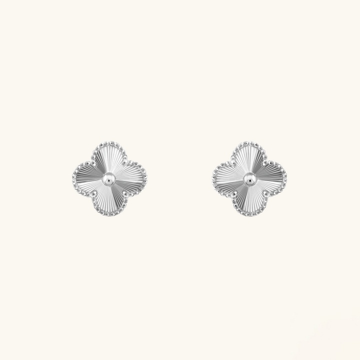CLOVER | Boucles d'oreilles Argent