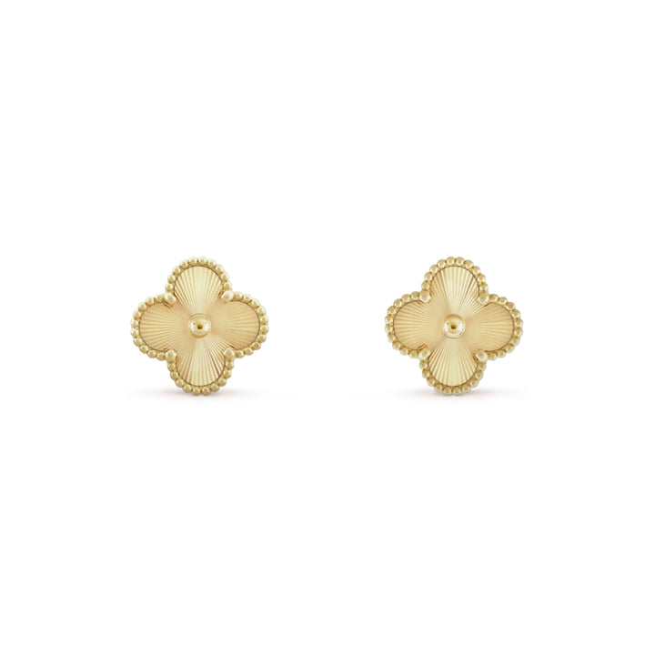 CLOVER | Boucles d'oreilles Or