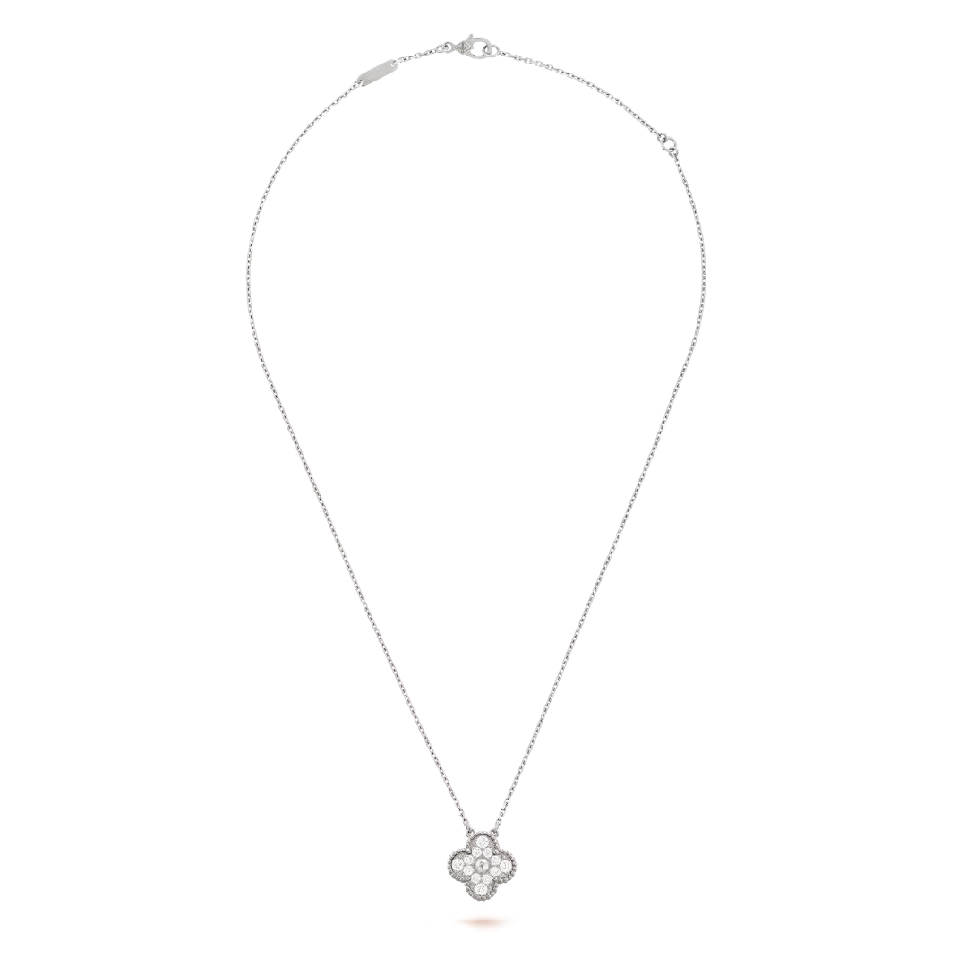 CLOVER | Collier Argent Prestige