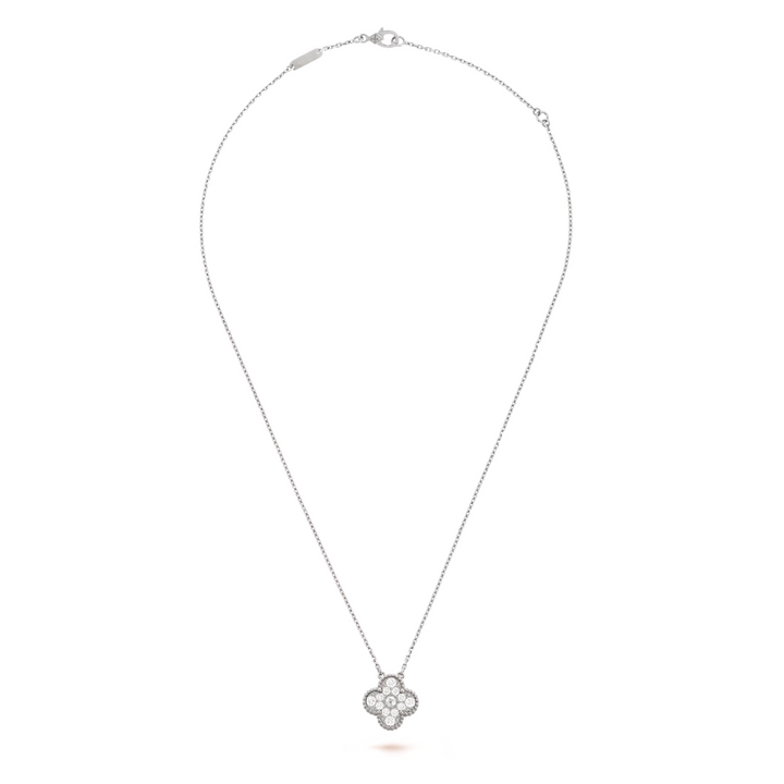 CLOVER | Collier Argent Prestige