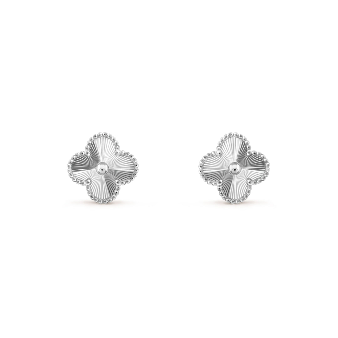CLOVER | Boucles d'oreilles Argent