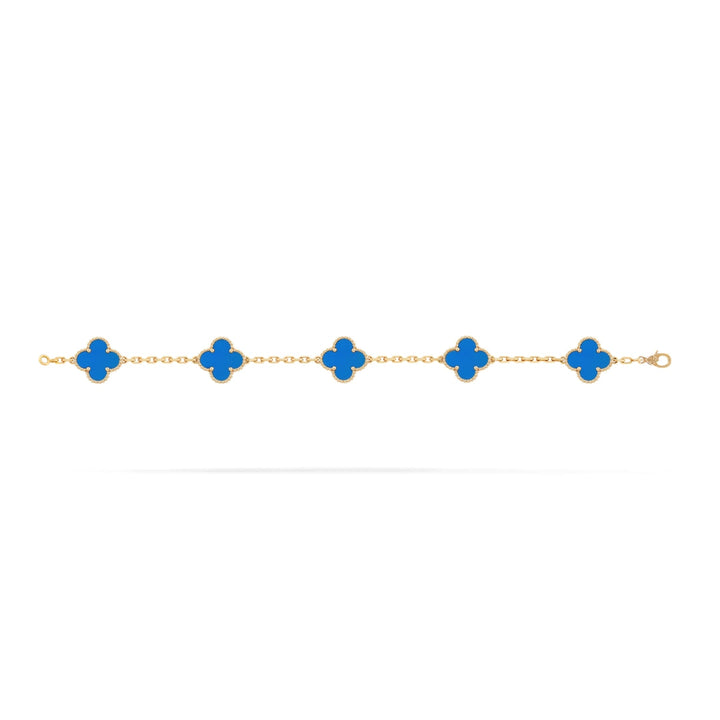 CLOVER | Bracelet Bleu