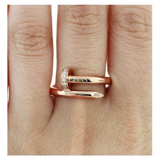 SPIKE | Bague Or Rose Prestige