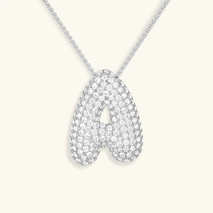 Collier initiale bulle