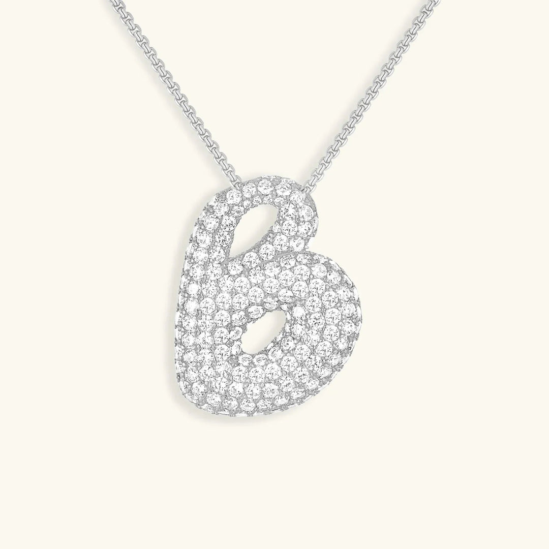 Collier initiale bulle
