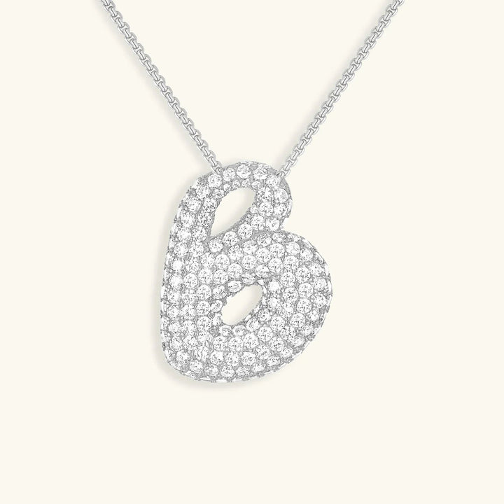 Collier initiale bulle