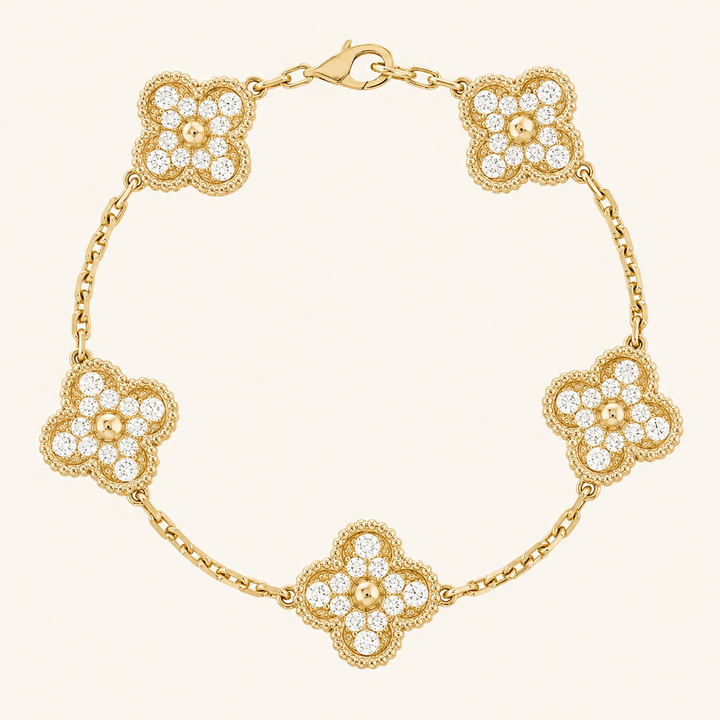 CLOVER | Bracelet Or Prestige