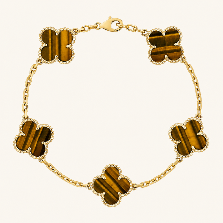 CLOVER | Bracelet Tigre