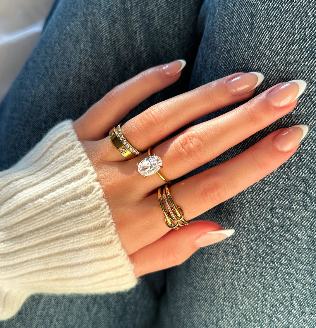 EXCLUSIVE | Bague superposée Sorell