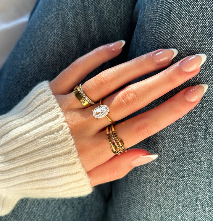 EXCLUSIVE | Bague superposée Sorell