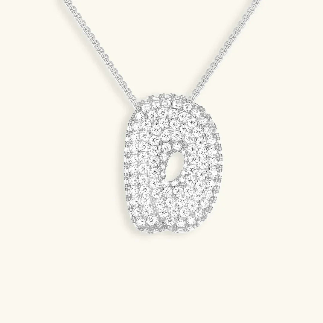 Collier initiale bulle