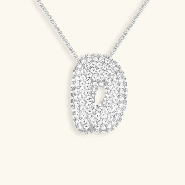 Collier initiale bulle