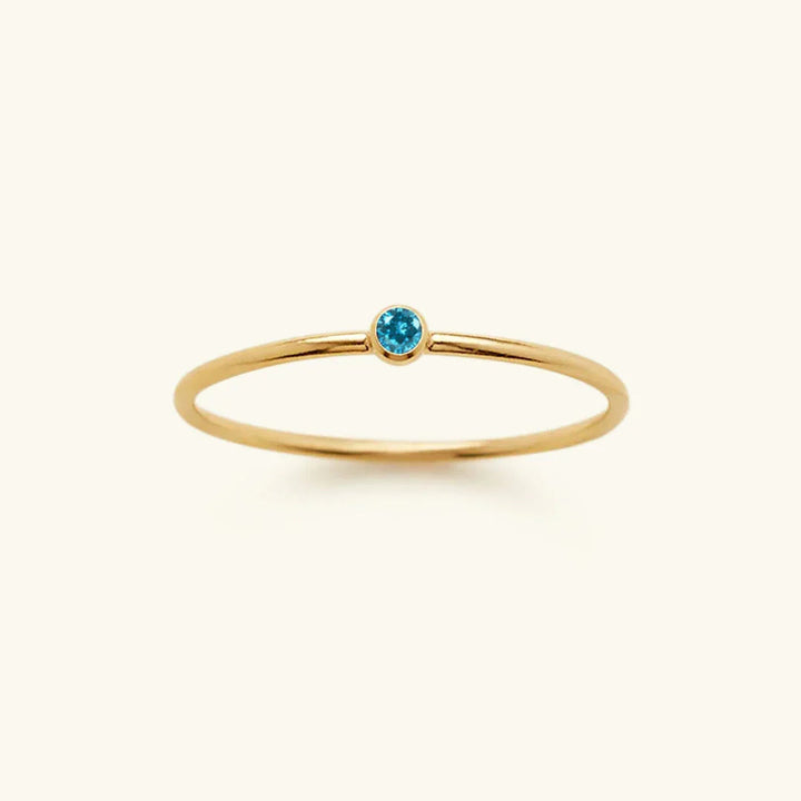 Bague pierre de naissance Amelia