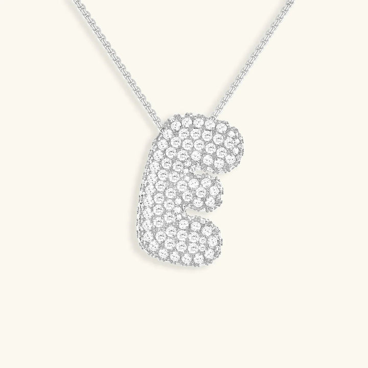 Collier initiale bulle