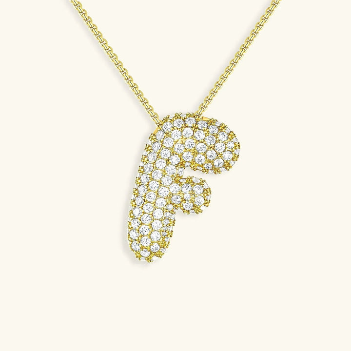 Collier initiale bulle