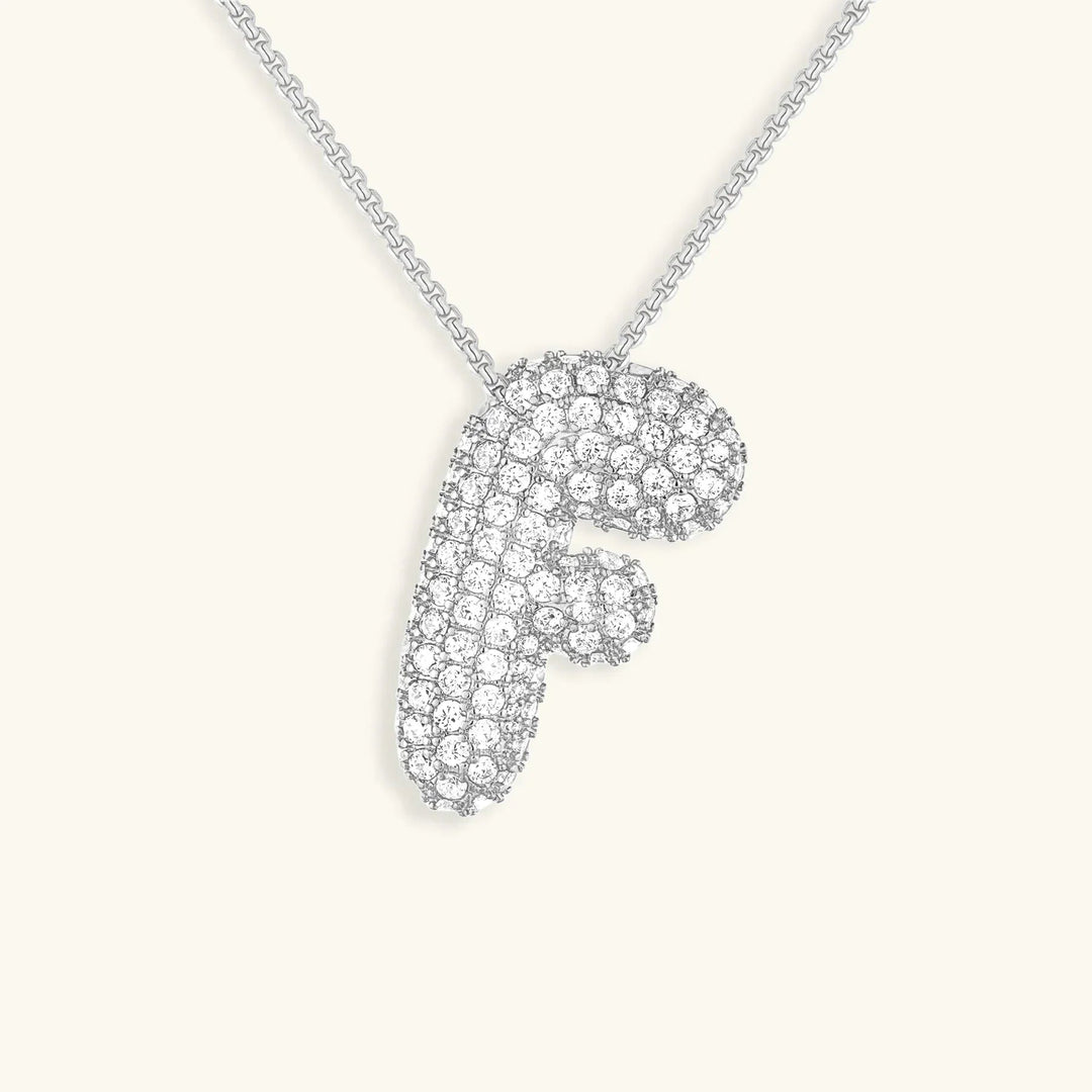Collier initiale bulle