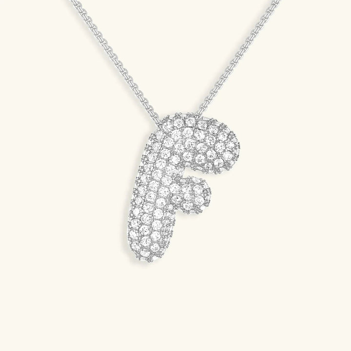 Collier initiale bulle