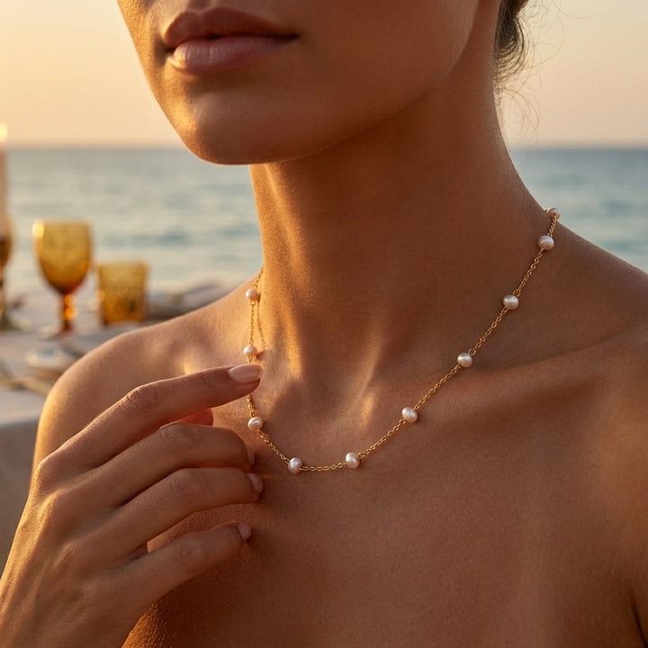 Collier perles Maréa