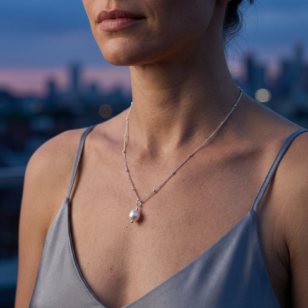 Pendentif perle Maréa
