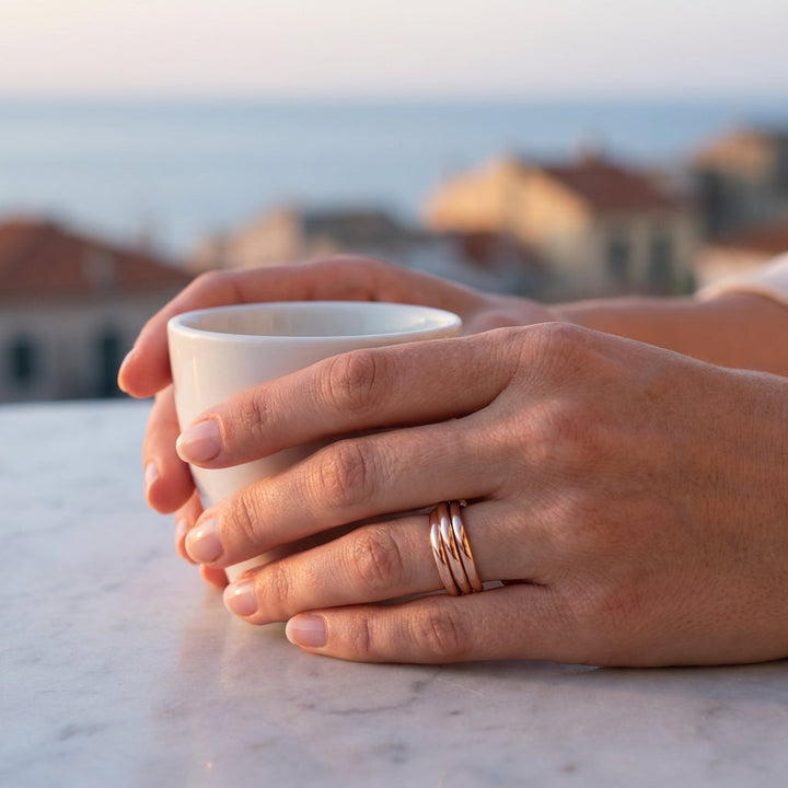 Bague triple anneau Aurelia