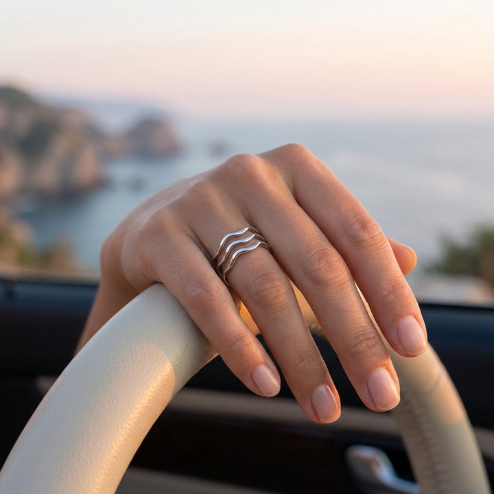 Bague sculptée Maréa