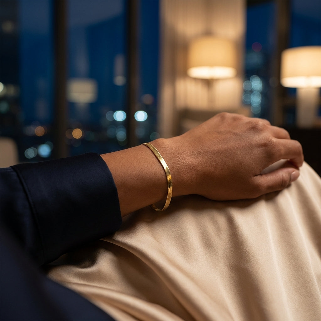 Bracelet fluide or Arden