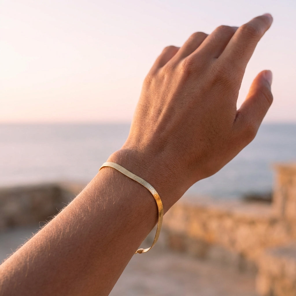 Bracelet fluide or Arden
