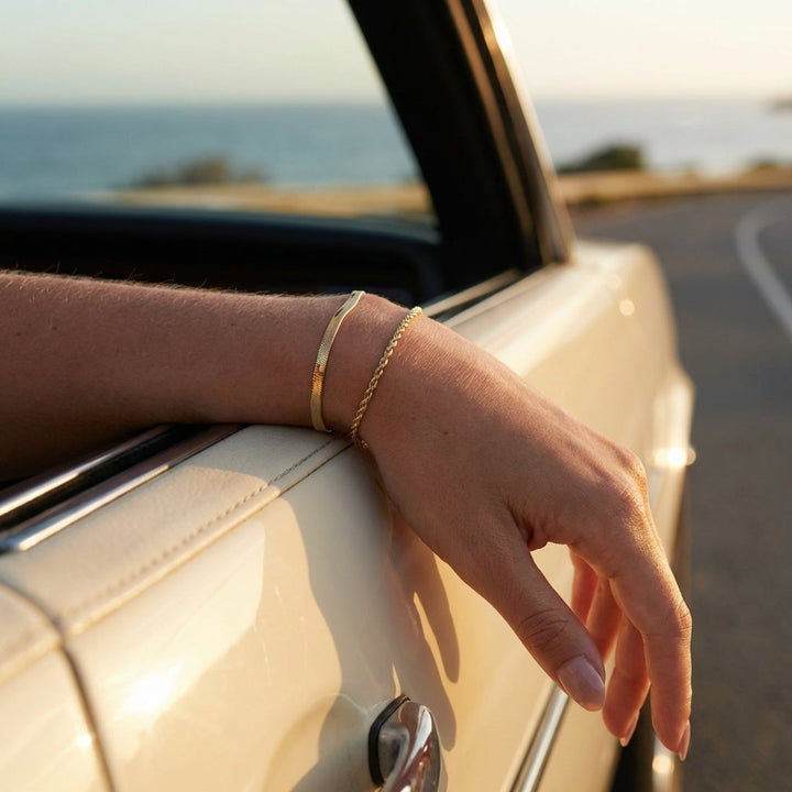 Bracelet duo chaîne Aurelia