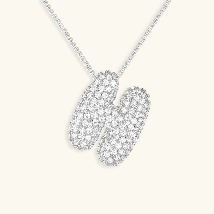 Collier initiale bulle