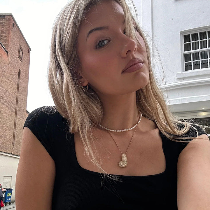 Collier initiale bulle