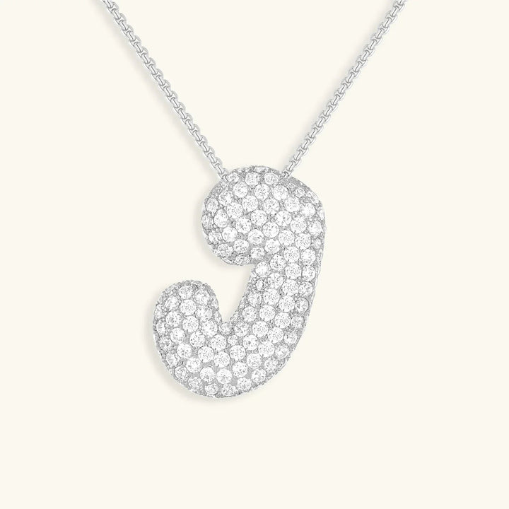 Collier initiale bulle