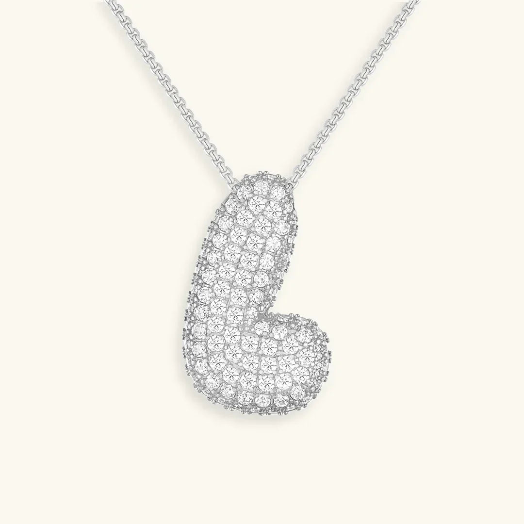 Collier initiale bulle