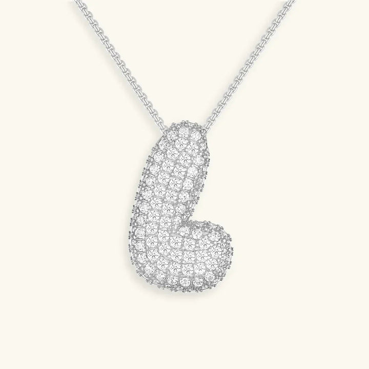 Collier initiale bulle