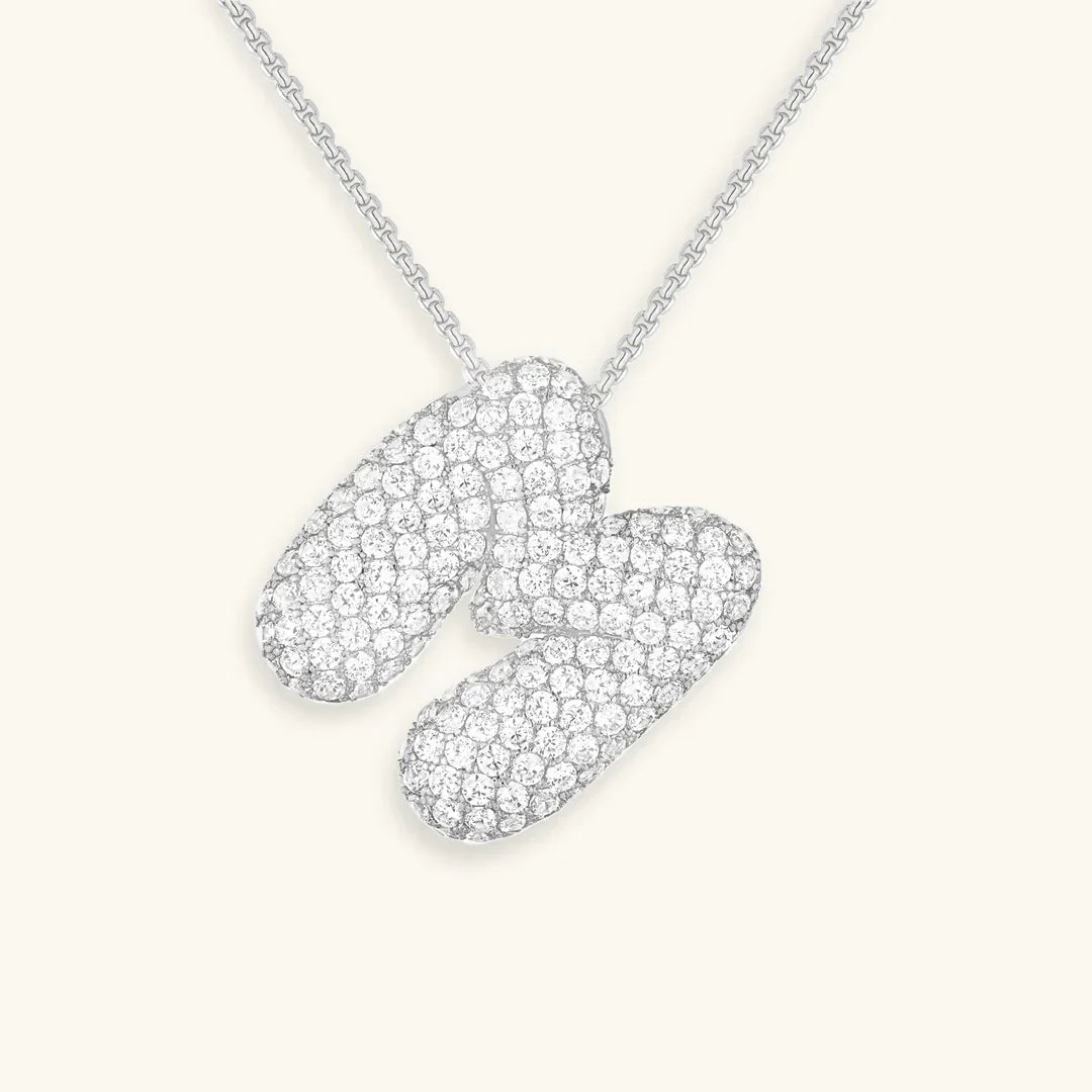Collier initiale bulle