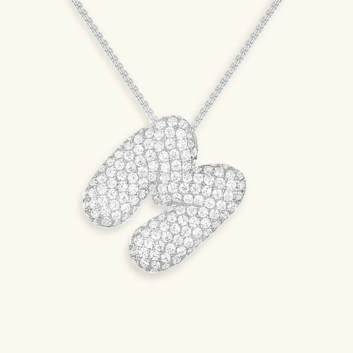 Collier initiale bulle