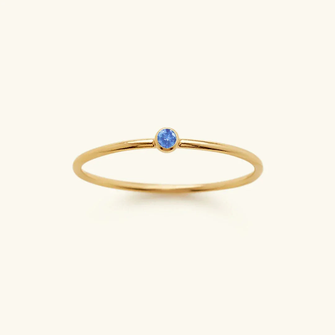 Bague pierre de naissance Amelia