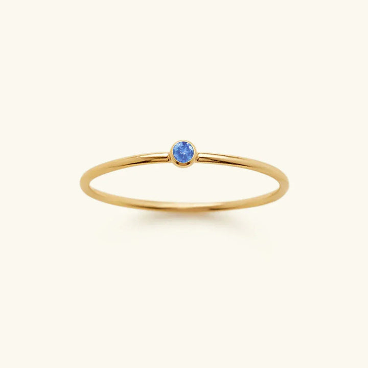 Bague pierre de naissance Amelia