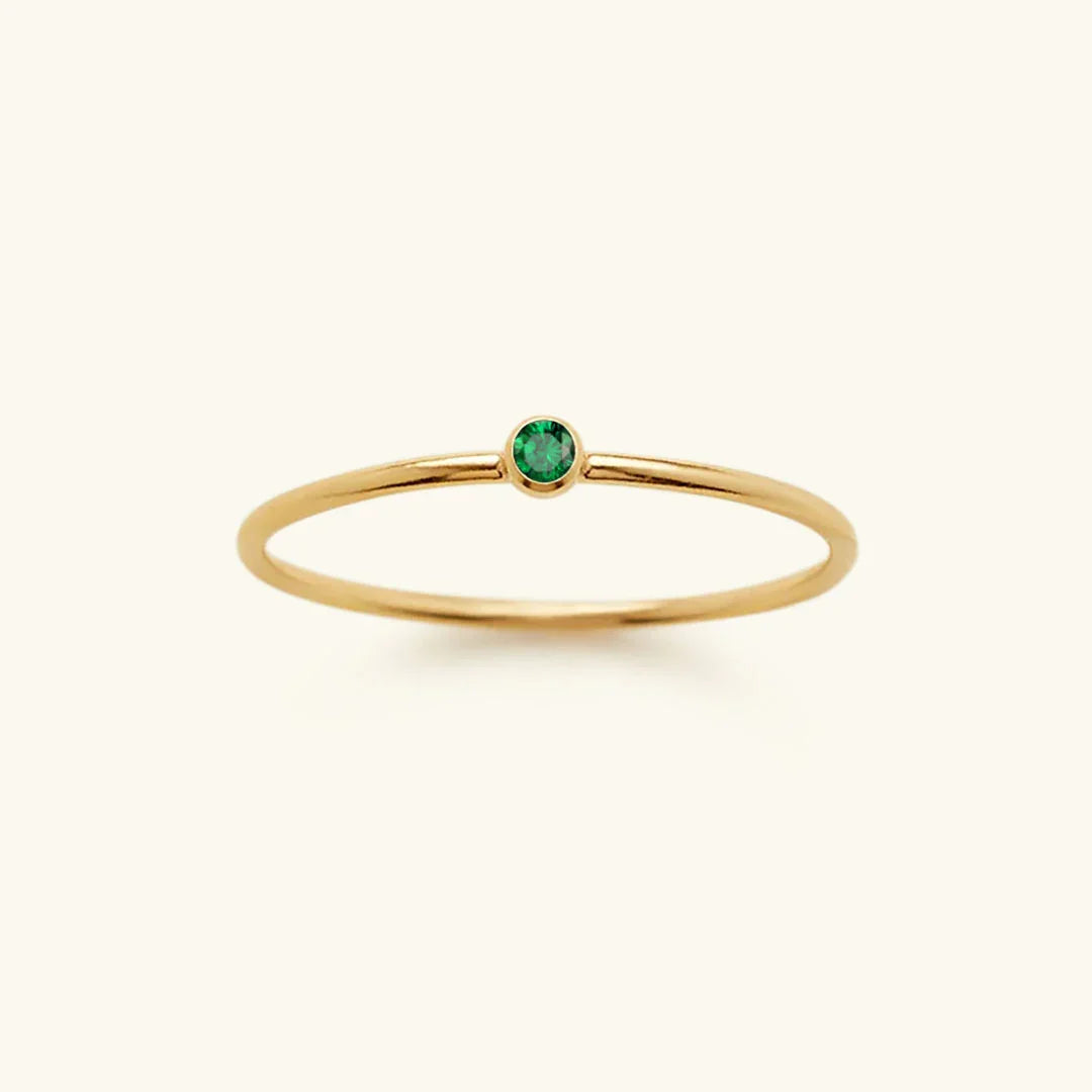 Bague pierre de naissance Amelia