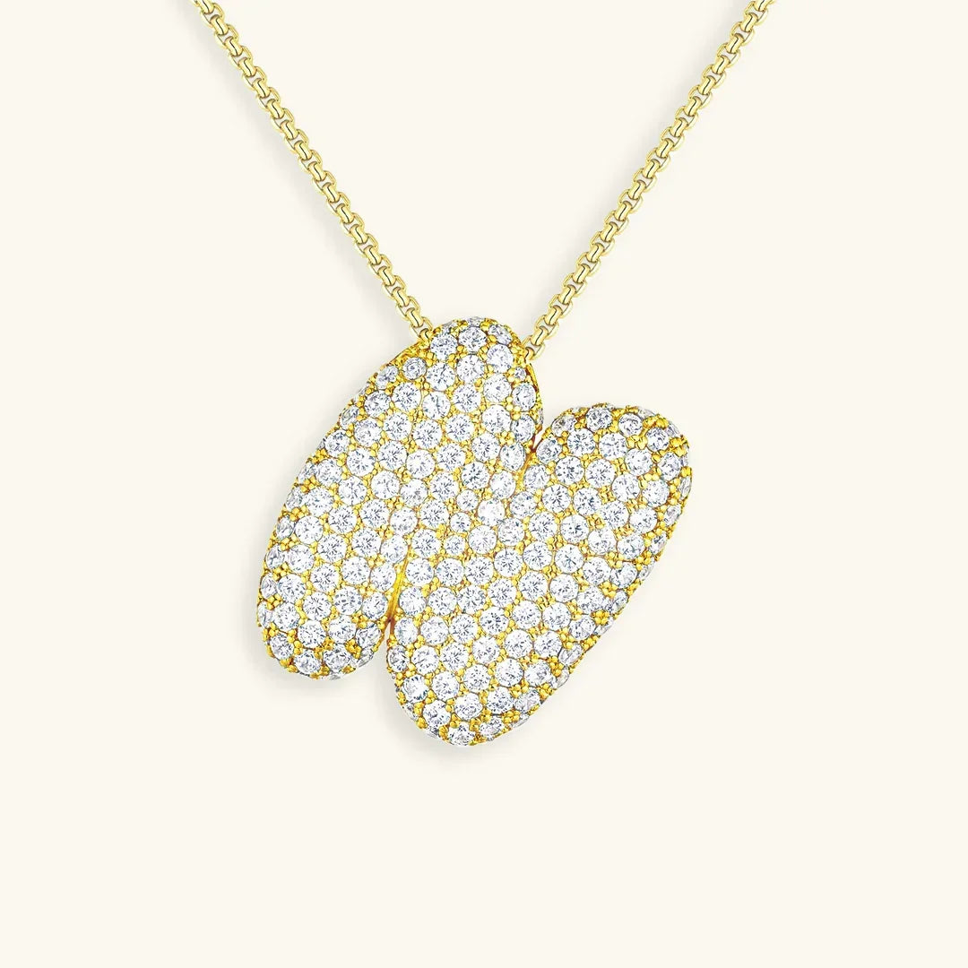 Collier initiale bulle