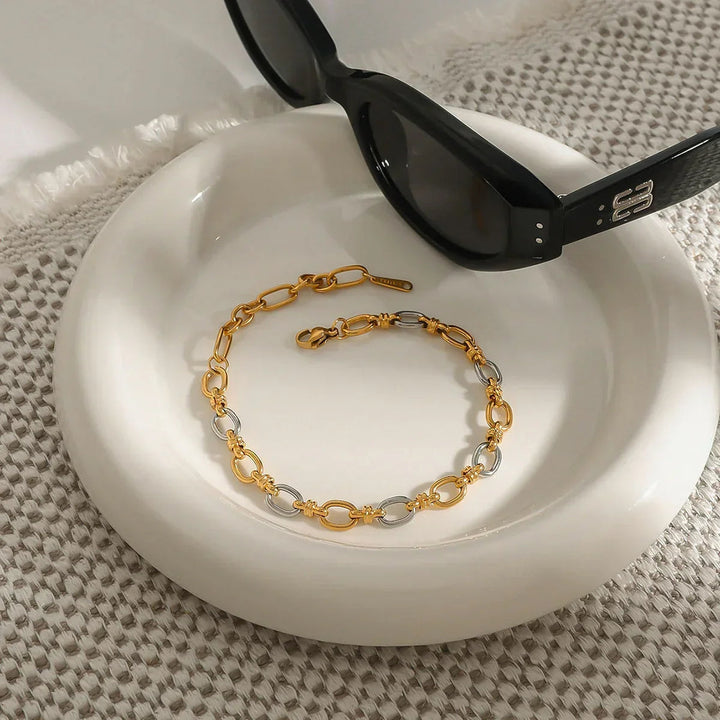 Bracelet bicolore Solène