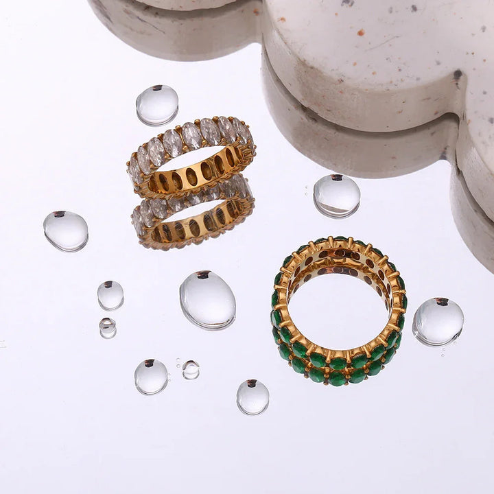 Bague pavée Antonia
