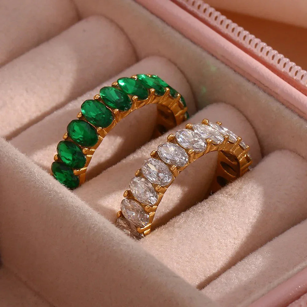 Bague pavée Antonia