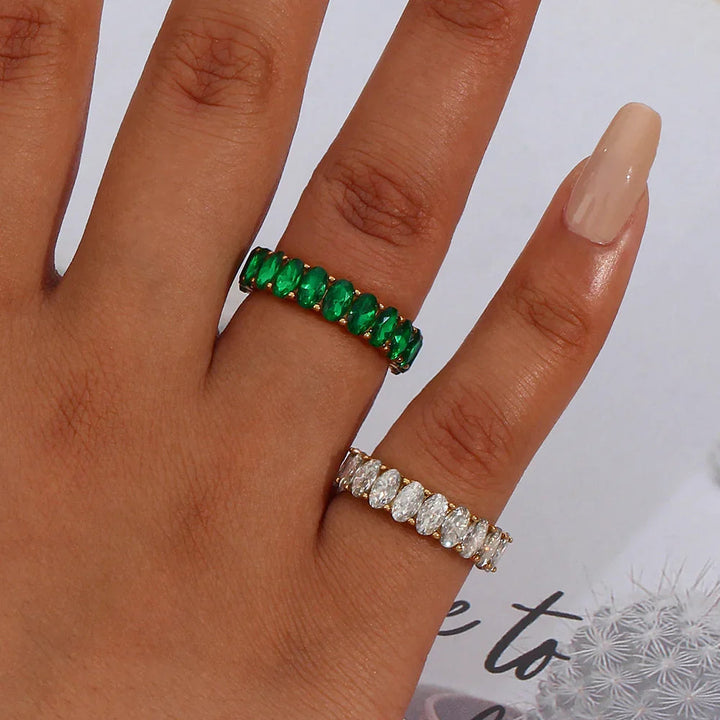 Bague pavée Antonia