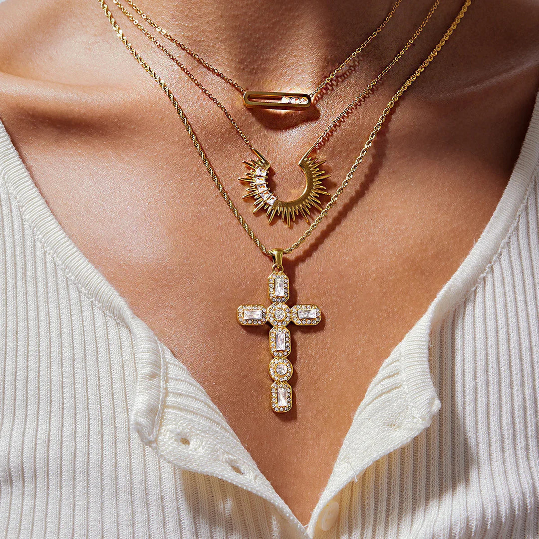 Collier Croix Sanctum