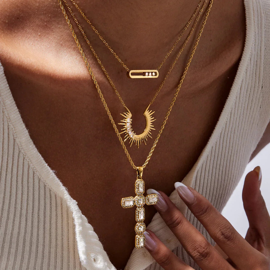 Collier Croix Sanctum
