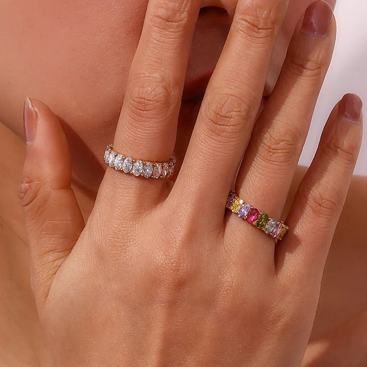 Bague pavée Antonia