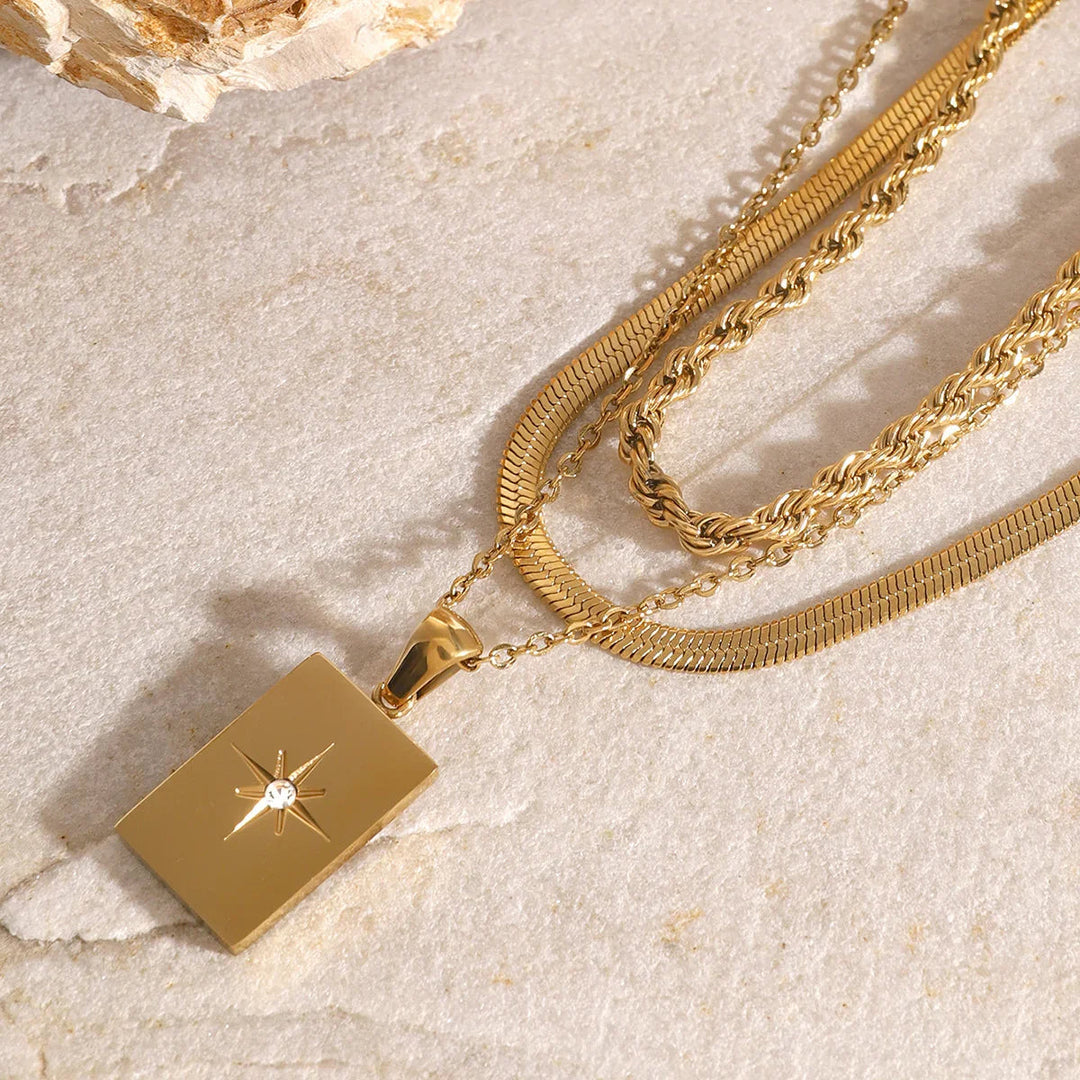 Collier superposé Raphaela