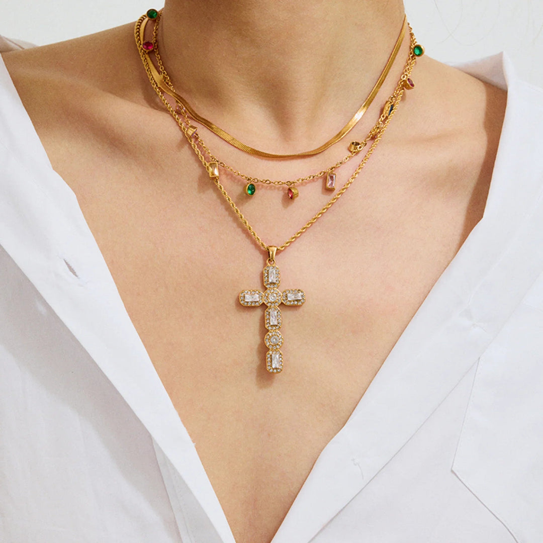 Collier Croix Sanctum
