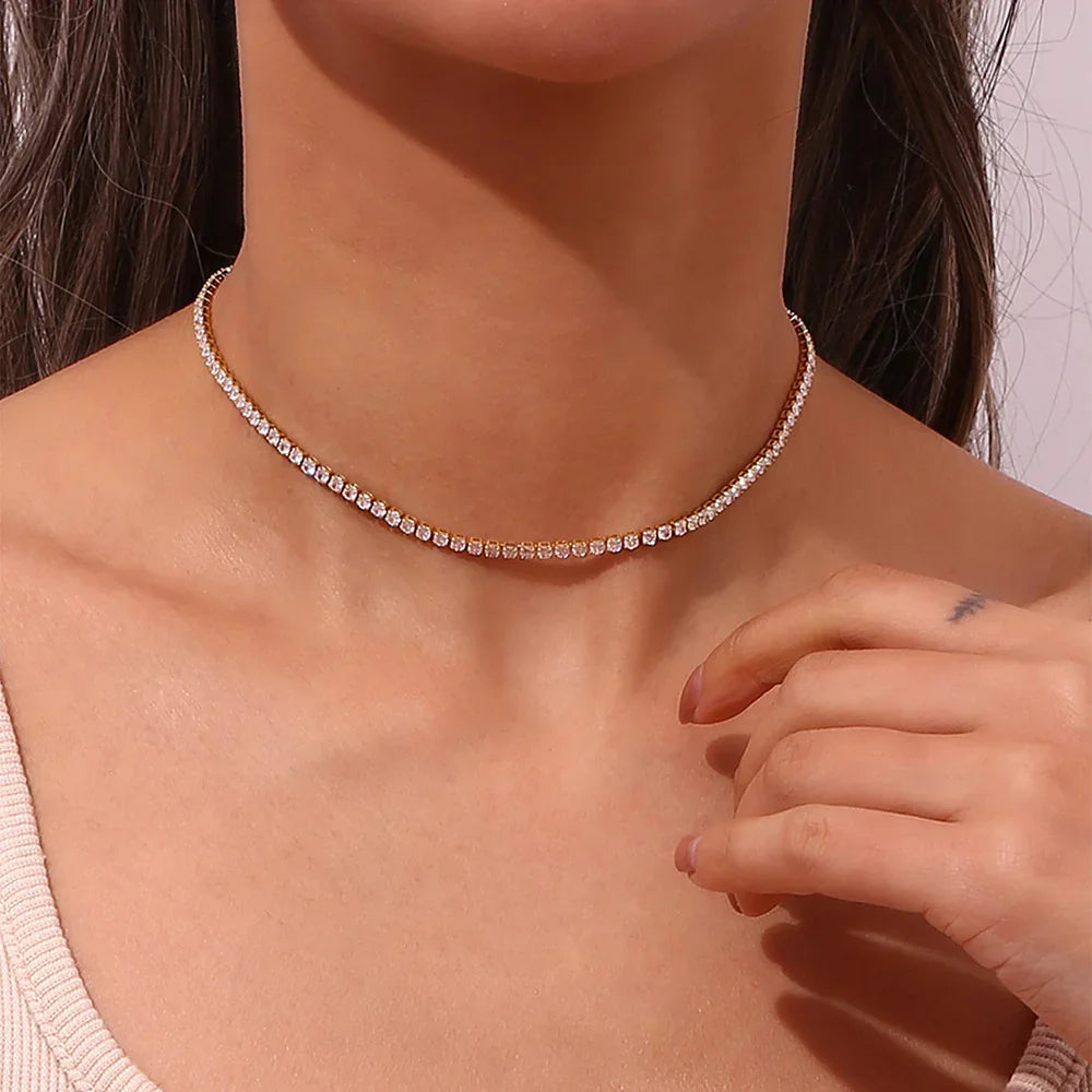 Collier tennis Isolde